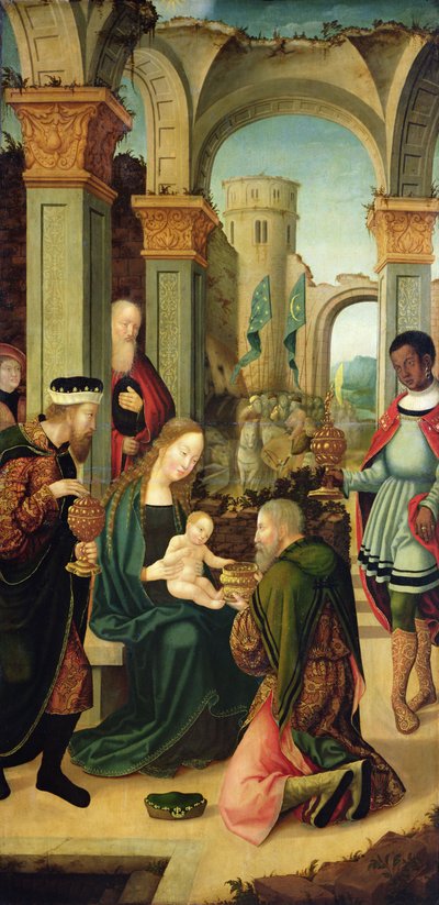 Adoration of the Magi, Cologne School by German School