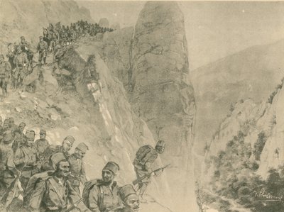 Advance of the Bosnian Herzegovinian Infantry by German School