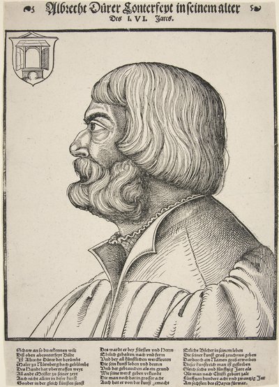 Albrecht Durer, aged 56 by German School