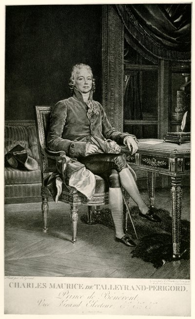 Charles Maurice Duke of Talleyrand-Périgord by German School