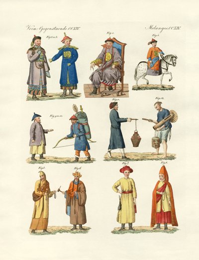 Chinese Dresses by German School