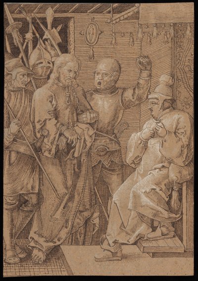Christ before Pontius Pilate by German School