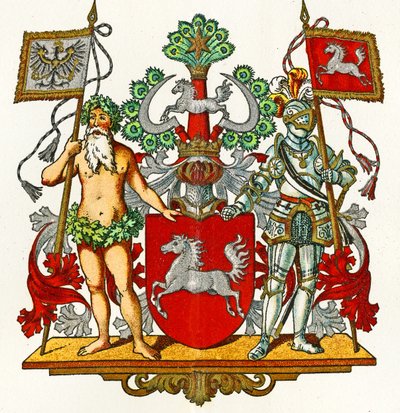 Coat of Arms of Hanover, c.1898 by German School