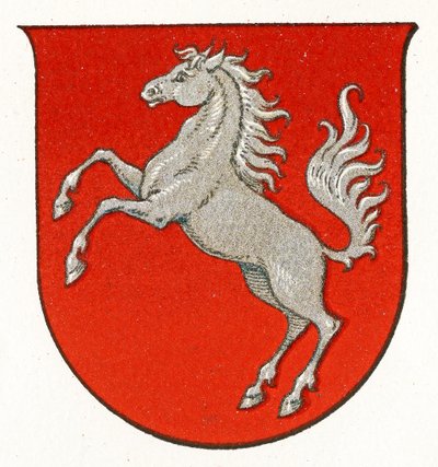 Coat of Arms of Westphalia, c.1898 by German School