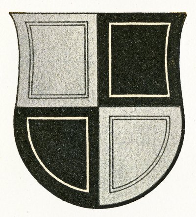 Coat of Arms of Zollern (Hechingen), c.1898 by German School