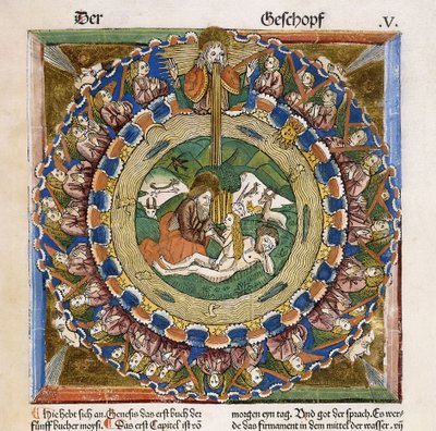 Creation of Eve, 1483 by German School