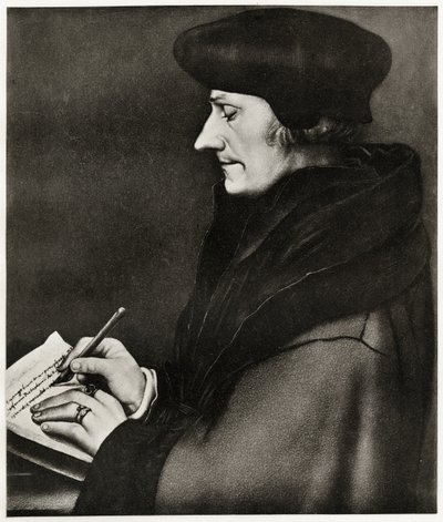 Desiderius Erasmus of Rotterdam by German School