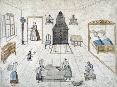 Domestic lingerie, Germany by German School