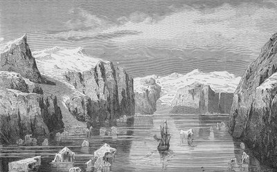Fjord in Francis-Joseph Land by German School