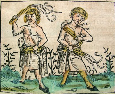 Flagellants by German School