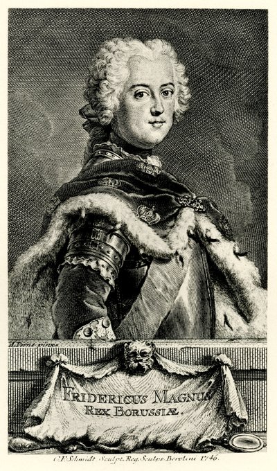 Frederick II the Great by German School