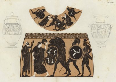 Greek vase painting by German School