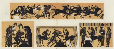 Hercules and the Centaurs by German School