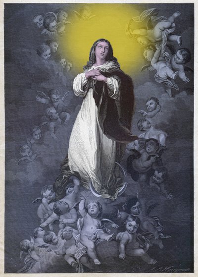 Immaculate Conception (Engraving) by German School