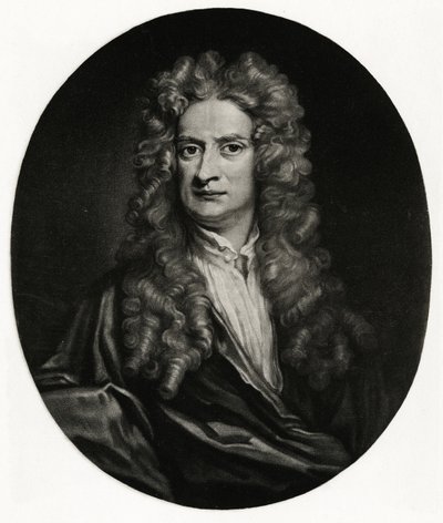 Isaac Newton by German School