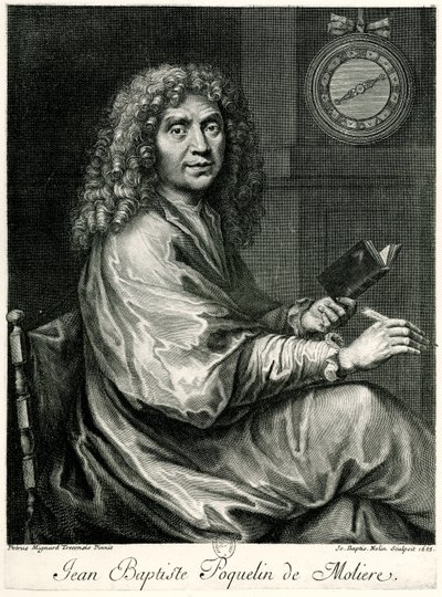 Jean Baptiste Molière by German School