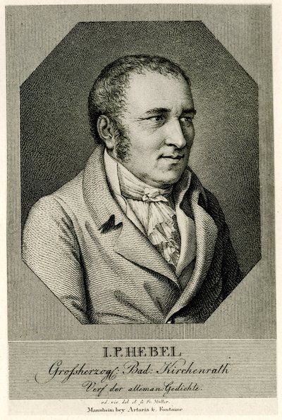 Johann Peter Hebel by German School