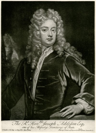 Joseph Addison by German School