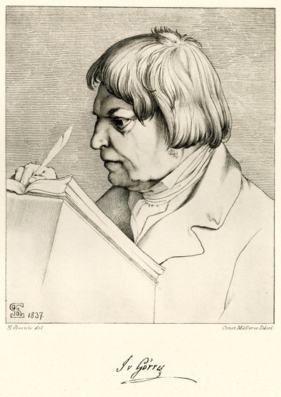 Joseph von Görres by German School