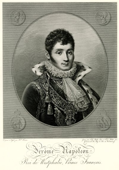 Jérôme Bonaparte, 1884-90 by German School