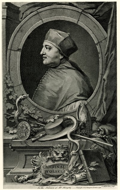 Cardinal Thomas Wolsey by German School