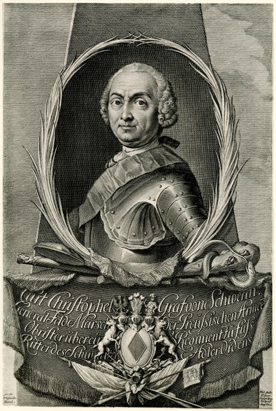 Kurt Christoph Count of Schwerin by German School