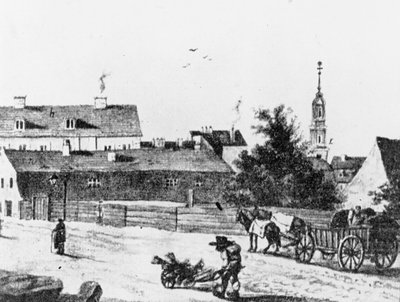 Lodging at the Rosenthaler gate by German School