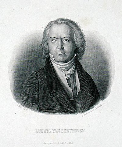 Ludwig van Beethoven (1770-1827) by German School