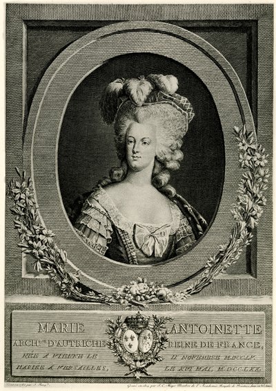 Marie Antoinette by German School