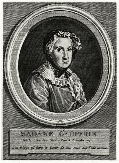Marie Thérèse Geoffrin by German School