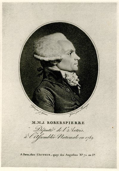 Maximilien Marie Isidore de Robespierre by German School