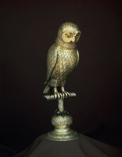 Model of an Owl, Augsburg by German School