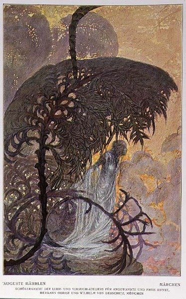 Mystical Figure by German School