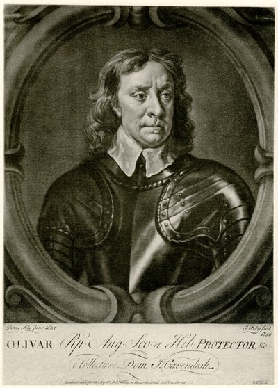 Oliver Cromwell by German School