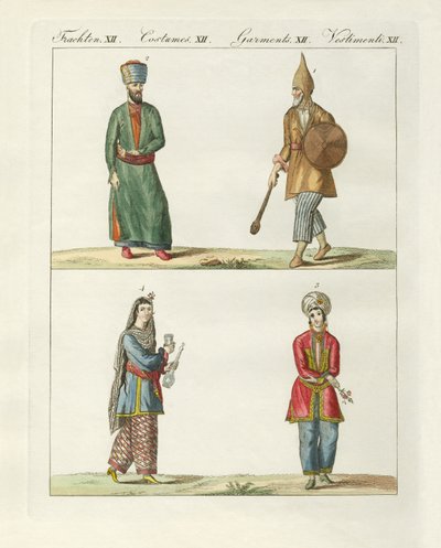 Persian dresses by German School