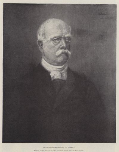 Prince Otto Eduard Leopold von Bismarck by German School