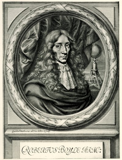 Robert Boyle by German School