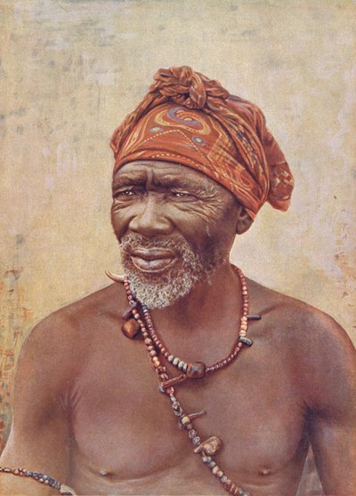 South African Medicine Man by German School