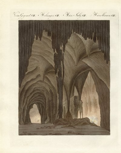 Strange caves by German School
