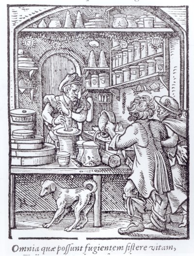 The Apothecary by German School