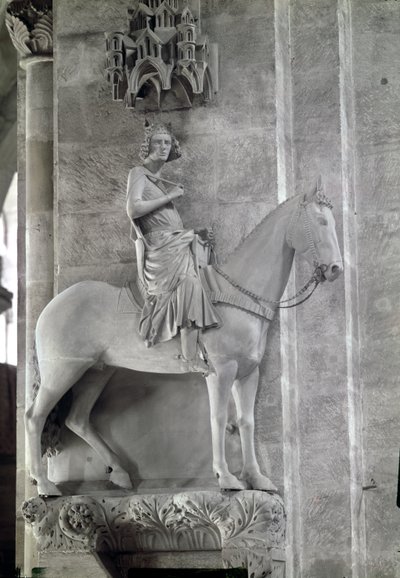 The Bamberg Rider, 1230-35 by German School