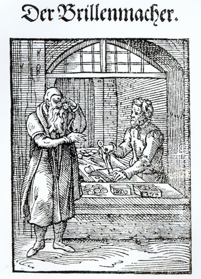 The Glasses Maker, published by Hartman Schopper by German School