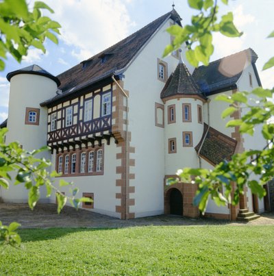 The Grimm Brothers House by German School