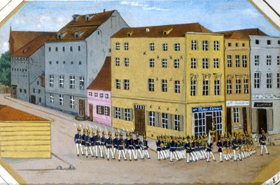 The Hospital barracks in Scutari, 1857 by German School