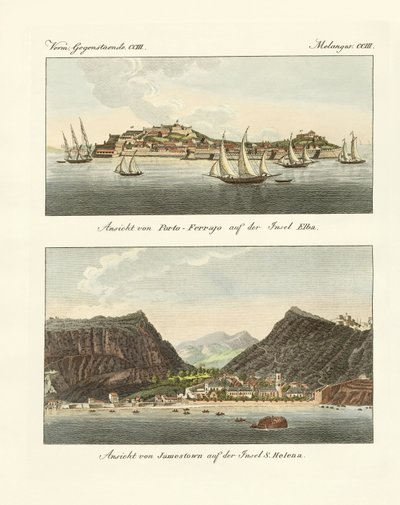 The Exile of Napoleon Bonaparte by German School