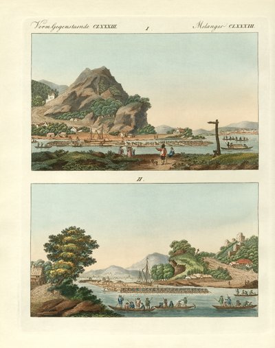 The Strange Great Rhine-Floats by German School