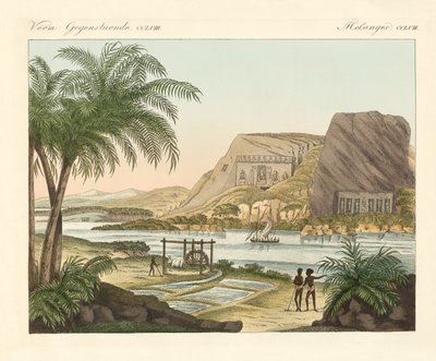 The Temple of Ypsambul by German School