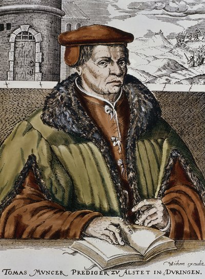 Thomas Muntzer, c.1600 by German School