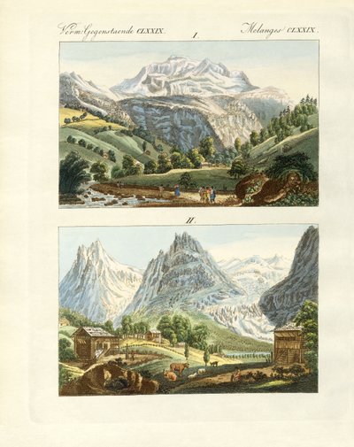 Views of Switzerland by German School