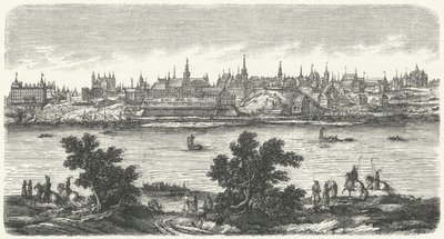 Warsaw in the 17th Century by German School